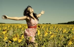 Mujer-feliz