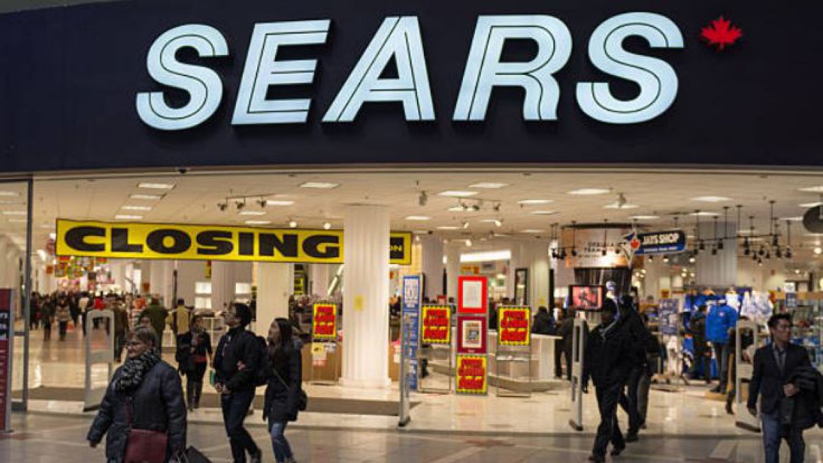 Sears cierra sus tiendas en Canadá y despide a 12 mil empleados
